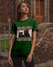 Load image into Gallery viewer, Lovely Phone Case Cute Black Cat Boho Pattern Gift For Cat Lovers Guys Tee
