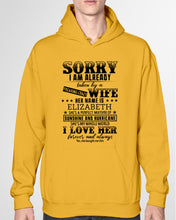Load image into Gallery viewer, Gift For Husband I Love Here Forever And Always Hoodie
