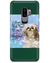 Load image into Gallery viewer, Angels And Shih Tzu Are Not Different Gift For Dog Lovers Phone case
