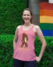 Load image into Gallery viewer, Bigfoot Come And Take It Simple Custom Design Ladies Flowy Tank
