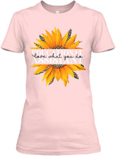 Load image into Gallery viewer, Educational Assistant Sunflower  Unique Custom Design  For Personalized Job Gift Ladies Tee
