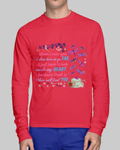 Load image into Gallery viewer, Butterflies When I Miss You I Just Have To Look Inside My Heart Gift For Lover Unisex Long Sleeve
