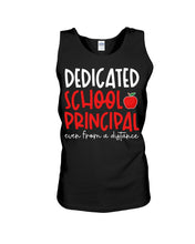 Load image into Gallery viewer, Dedicated School Principal Wven From A Distance Trending Unisex Tank Top
