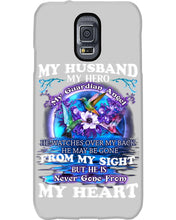 Load image into Gallery viewer, Hummingbird My Husband My Guardian Angel Gift For Angel Husband Phone case
