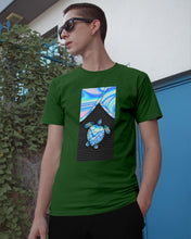 Load image into Gallery viewer, Magical Blue Turtle Pattern Gift For Turtle Lovers Guys Tee
