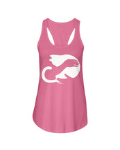 Load image into Gallery viewer, Cat Lovers Unqiue Design Gift For Friends Who Loves Cats Ladies Flowy Tank
