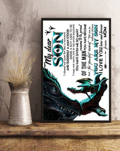 Load image into Gallery viewer, Gift For   Son Love You Forever And Always  Custom Design Vertical Poster
