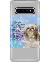 Load image into Gallery viewer, Angels And Shih Tzu Are Not Different Gift For Dog Lovers Phone case
