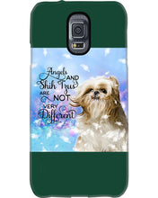 Load image into Gallery viewer, Angels And Shih Tzu Are Not Different Gift For Dog Lovers Phone case
