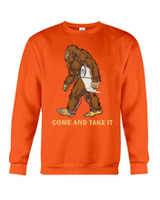 Load image into Gallery viewer, Bigfoot Come And Take It Simple Custom Design Sweatshirt
