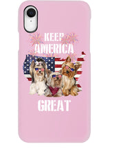 Load image into Gallery viewer, Keep America Great Yorkshire Terrier Gift For Dog Lovers Phone case
