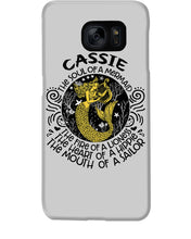 Load image into Gallery viewer, Gift For Cassie Girl The Soul Of A Mermaid Phone case
