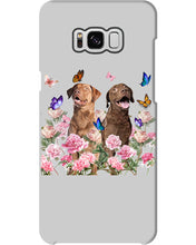 Load image into Gallery viewer, Gift For Dog LoversChesapeake Bay Retriever With Peonies Phone case
