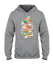 Load image into Gallery viewer, I Was Born With A Reading List I'll Never Finish Trending Hoodie
