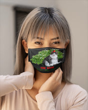 Load image into Gallery viewer, Cat Wait For You Here Gift For Cat Lovers Cloth Face Mask
