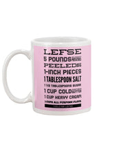 Load image into Gallery viewer, Lefse 5 Pounds Russet Potatoes Peeled And Cut Into 1-inch Pieces Mug
