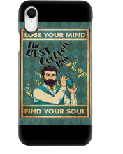 Load image into Gallery viewer, Lose Your Mind Find Your Soul Gift For Bartender Phone case
