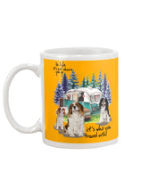 Load image into Gallery viewer, Cavalier King It's Who You Travel With Gift For Dog Lovers Mug
