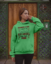 Load image into Gallery viewer, Grandpa's Girl I Used To Be His Angel Gift For Men Hoodie
