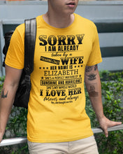 Load image into Gallery viewer, Gift For Husband I Love Here Forever And Always Guys Tee
