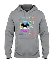 Load image into Gallery viewer, Lovely Phone Case Rainbow Design Stay Out Of My Bubble Gift For Friends Hoodie

