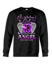 Load image into Gallery viewer, I Used To Be Her Angel Now She’s Mine Gift For Mommy Girl’s Sweatshirt

