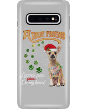 Load image into Gallery viewer, A True Friend Loves Paws On My Heart Gift For Dog Lovers Phone case
