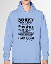 Load image into Gallery viewer, Gift For Husband I Love Here Forever And Always Hoodie
