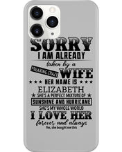 Load image into Gallery viewer, Gift For Husband I Love Here Forever And Always Phone case
