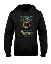 Load image into Gallery viewer, A Queen Was Born In October Birthday Meaningful Gift For Women Hoodie
