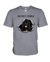 Load image into Gallery viewer, Labrador Retriever Six Feet People Unique Custom Design For Dog Lovers Guys V-Neck
