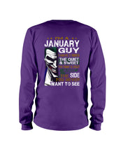 Load image into Gallery viewer, Joker January Guy The Quite And Sweet Birthday Meaningful Gift Unisex Long Sleeve
