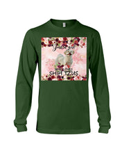 Load image into Gallery viewer, Just A Girl Who Loves Shih Tzu Unique Custom Design For Dog Lovers Unisex Long Sleeve
