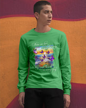 Load image into Gallery viewer, Butterfly Sunset On Beach Those We Love Don't Go Away Gift For Lover Unisex Long Sleeve
