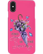 Load image into Gallery viewer, Butterflies Find Joy In The Journey Gift For Daughter Phone case
