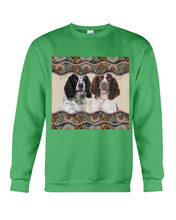 Load image into Gallery viewer, Lovley Phone Case Two Dogs Gift For English Springer Spaniel Lovers Sweatshirt
