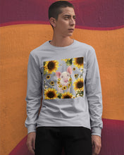 Load image into Gallery viewer, Beautiful Pig With Sunflowers Gift For Pig Lovers Unisex Long Sleeve
