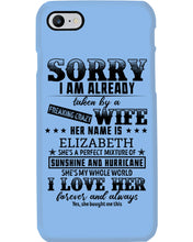 Load image into Gallery viewer, Gift For Husband I Love Here Forever And Always Phone case
