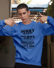 Load image into Gallery viewer, Gift For Husband I Love Here Forever And Always Sweatshirt
