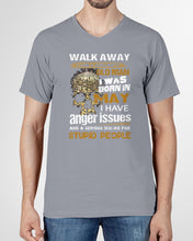 Load image into Gallery viewer, I Am A May Grumpy Old Man Custom Design For Birthday Gift Guys V-Neck
