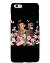Load image into Gallery viewer, Gift For Dog LoversChesapeake Bay Retriever With Peonies Phone case
