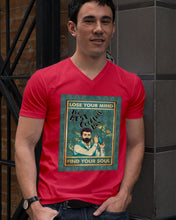 Load image into Gallery viewer, Lose Your Mind Find Your Soul Gift For Bartender Guys V-Neck
