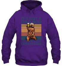 Load image into Gallery viewer, It's Not A Dad Bod It's A Father Figure Bear Hoodie
