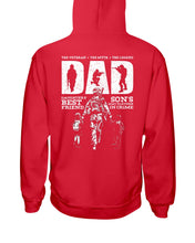 Load image into Gallery viewer, Daughter's Best Friend Son's Best Partner Birthday Gift For Dad Hoodie
