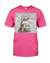 Load image into Gallery viewer, German Shepherd They Walk Beside Us Everyday Special Custom Design Guys Tee
