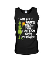 Load image into Gallery viewer, I’ll Read Book Everywhere Great Gift For Book Lovers Unisex Tank Top
