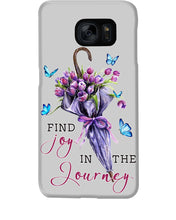 Load image into Gallery viewer, Butterflies Find Joy In The Journey Gift For Daughter Phone case
