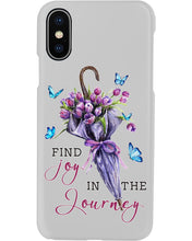 Load image into Gallery viewer, Butterflies Find Joy In The Journey Gift For Daughter Phone case
