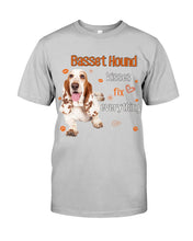 Load image into Gallery viewer, Basset Hound Kisses Fix Everything Gift For Dog Lovers Guys Tee
