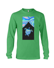 Load image into Gallery viewer, Magical Blue Turtle Pattern Gift For Turtle Lovers Unisex Long Sleeve
